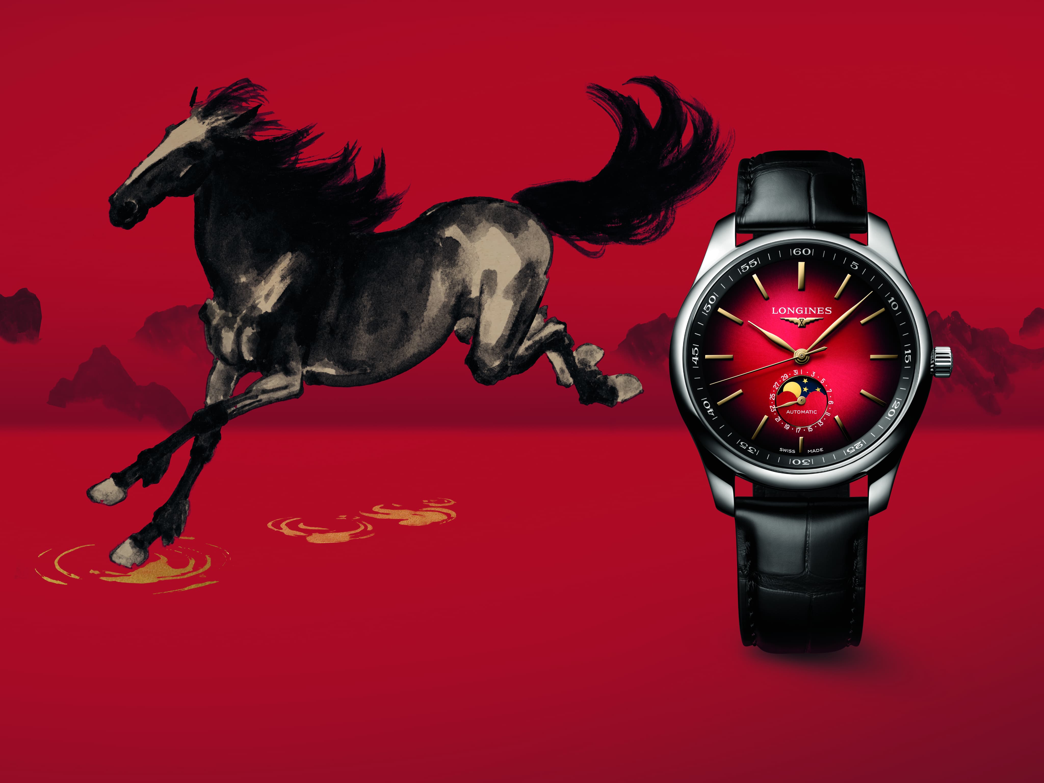 『ロンジン』が午年を祝う特別モデル 「ロンジン マスターコレクション イヤー・オブ・ザ・ホース」を発表